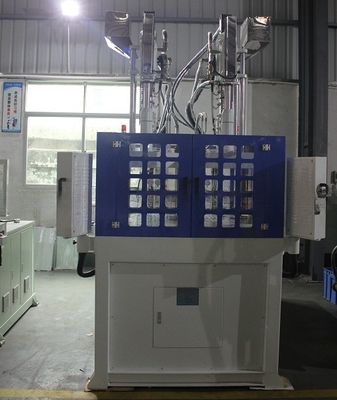 30mm স্ক্রু ব্যাসার্ধ মাল্টি রঙ উল্লম্ব প্লাস্টিক ইনজেকশন ছাঁচনির্মাণ মেশিন JTT-550 2V-3R