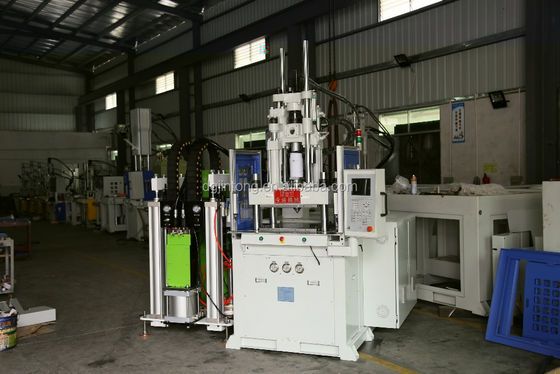 21.6kW উল্লম্ব LSR ইনজেকশন ছাঁচনির্মাণ মেশিন 45mm স্ক্রু ব্যাসার্ধ