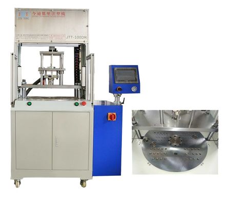 8mm স্ক্রু ব্যাসার্ধ নিম্ন চাপ গরম আঠালো ইনজেকশন ছাঁচনির্মাণ মেশিন JTT-100 DR জন্য PCB
