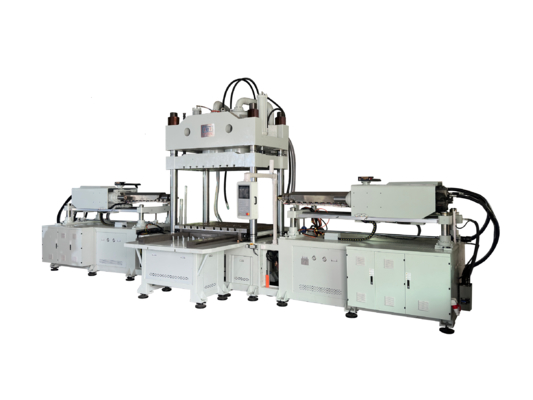 600T দুই রঙ উল্লম্ব clamping অনুভূমিক ইনজেকশন ছাঁচনির্মাণ মেশিন JTKR-6000D