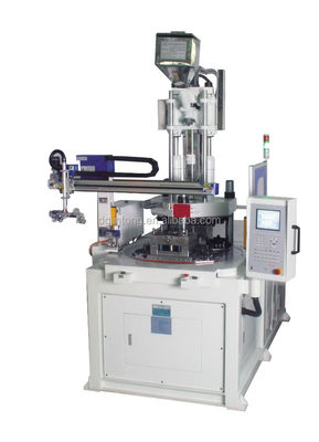 Rotary Table Vertical Injection Moulding Machine with 200T Clamping Force High Productivity and 1 Year Warranty